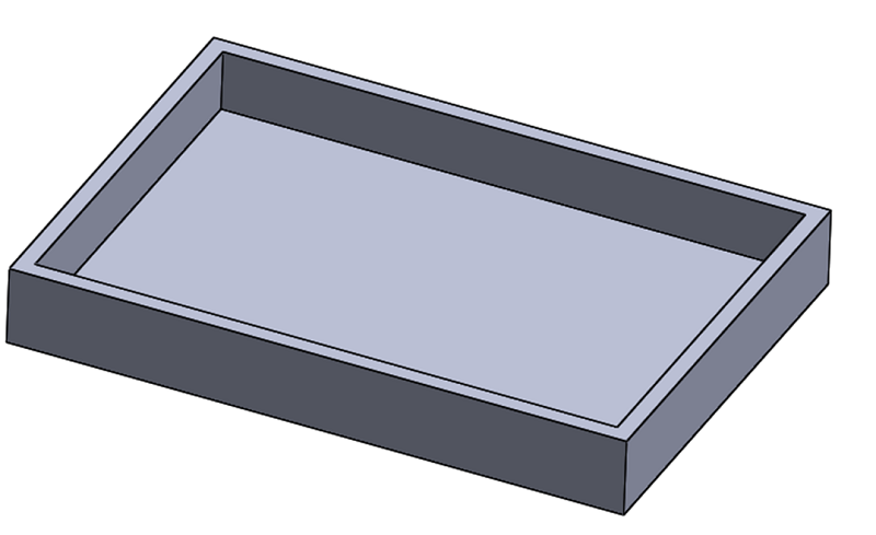 Add wall – stiffen up the part