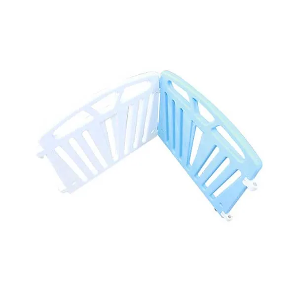 Blow molding child guardrail