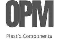 OPM Automotive Plastic Components. logo