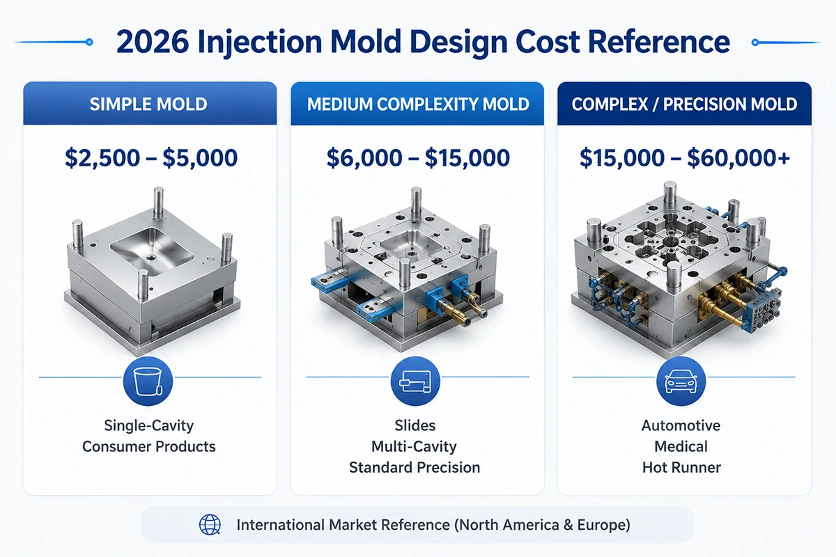 2026 Injection Mold Design Cost Reference