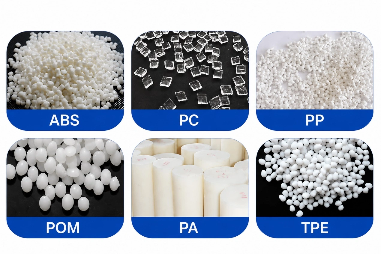Common Injection Molding Plastic Materials