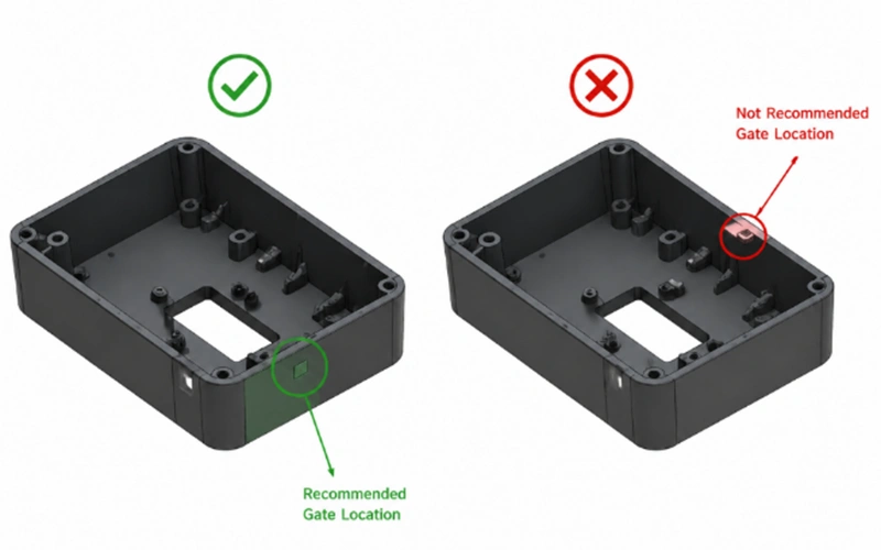 Gate Location Comparison