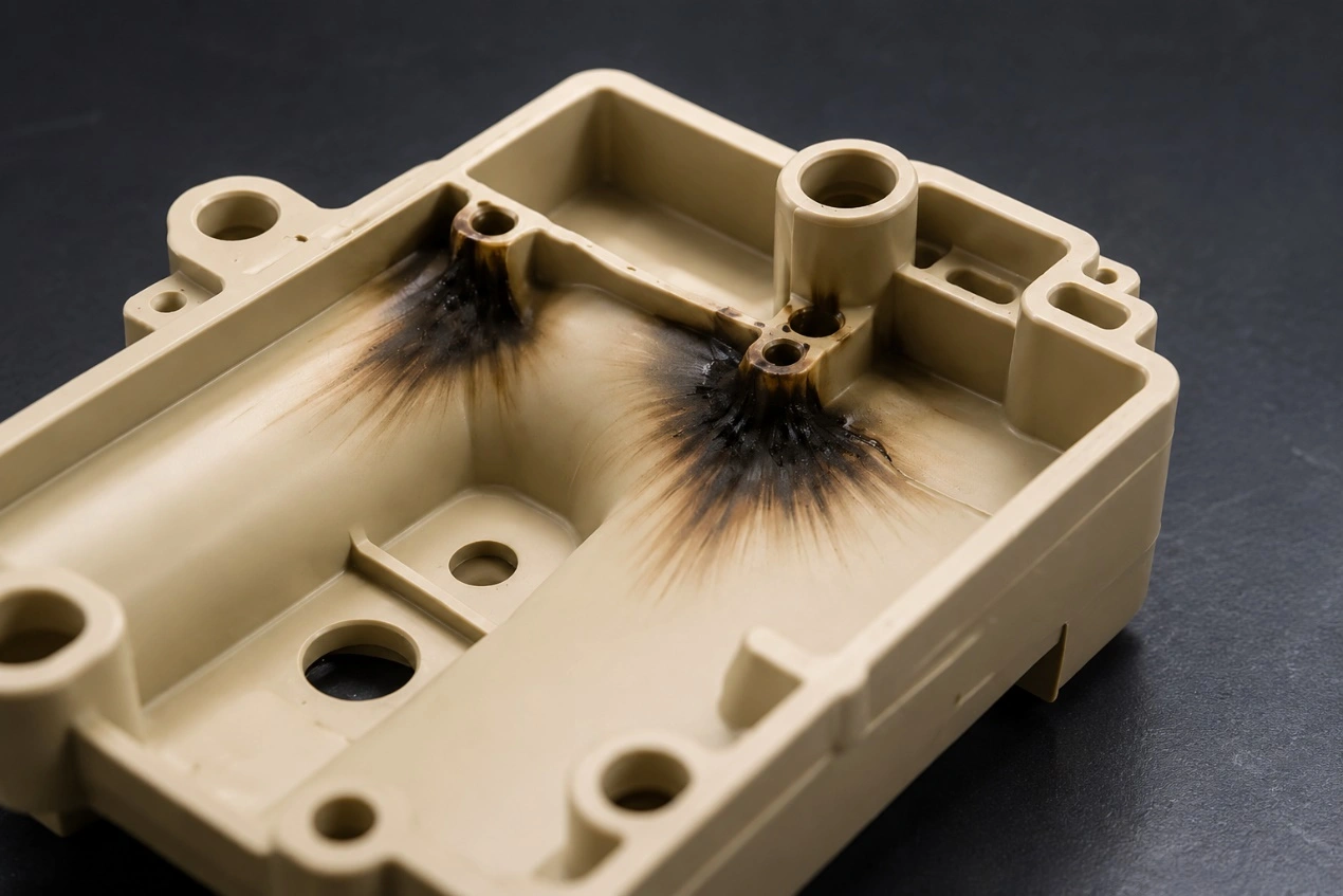 Injection Molding Burn Mark Defect