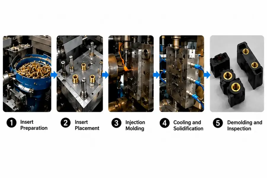 Insert Molding Process Flow