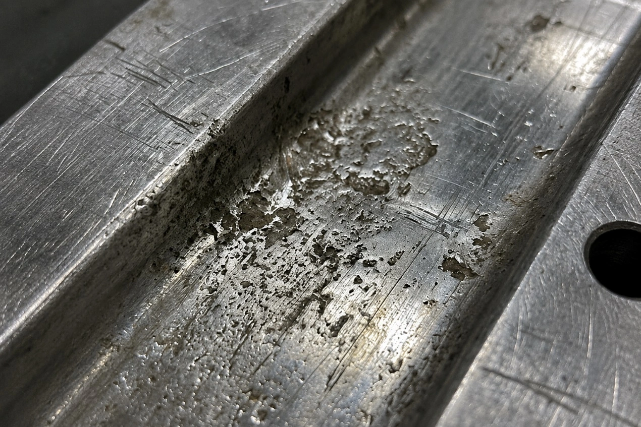Loss of Gloss During Aluminum-Mold Production