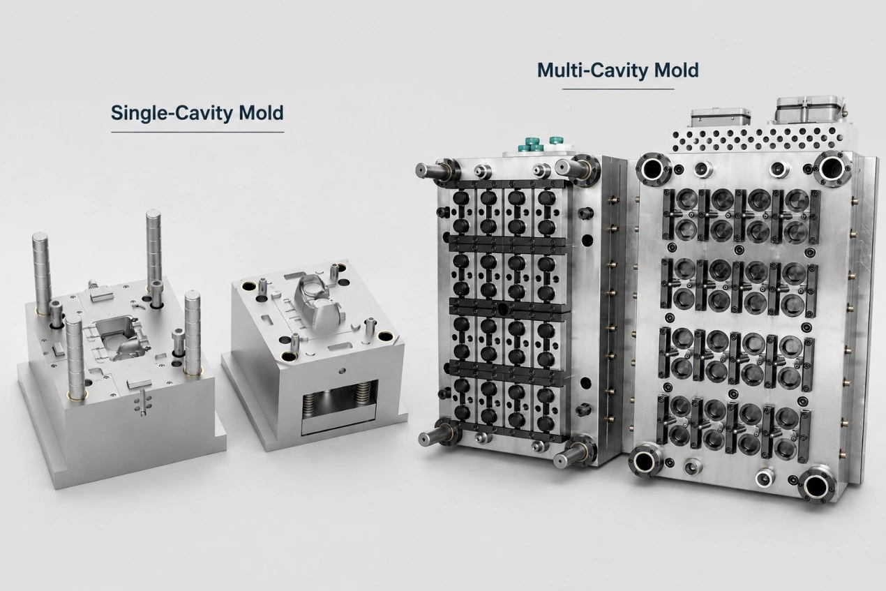 Single-Cavity Mold and Multi-Cavity Mold