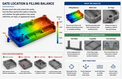 Gate Location & Filling Balance