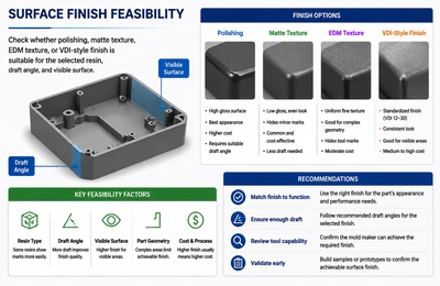 Surface Finish Feasibility