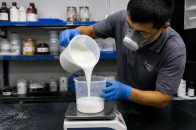 vacuum-casting-process-02-resin-mixing